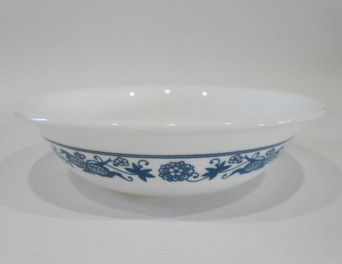 ❤️ 1 Corelle Livingware OLD TOWN BLUE 10-oz DESSERT BOWL Berry 5 1/8" Navy White