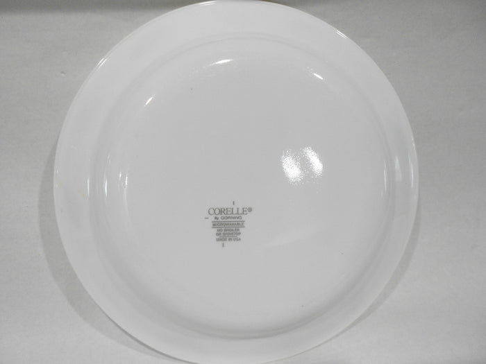 ❤️ 1 Corelle SPEARMINT 15-oz Flat RIMMED SOUP BOWL Pasta Stew 8.5" Green Blue Leaves