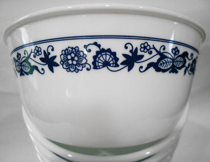 ❤️ 1 Vtg.CORELLE Corning OLD TOWN BLUE 28-oz SOUP CEREAL Super Chili BOWL Navy