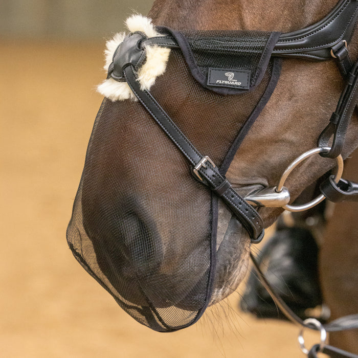 10855 - Shires FlyGuard Pro Grackle Bridle Nose Net
