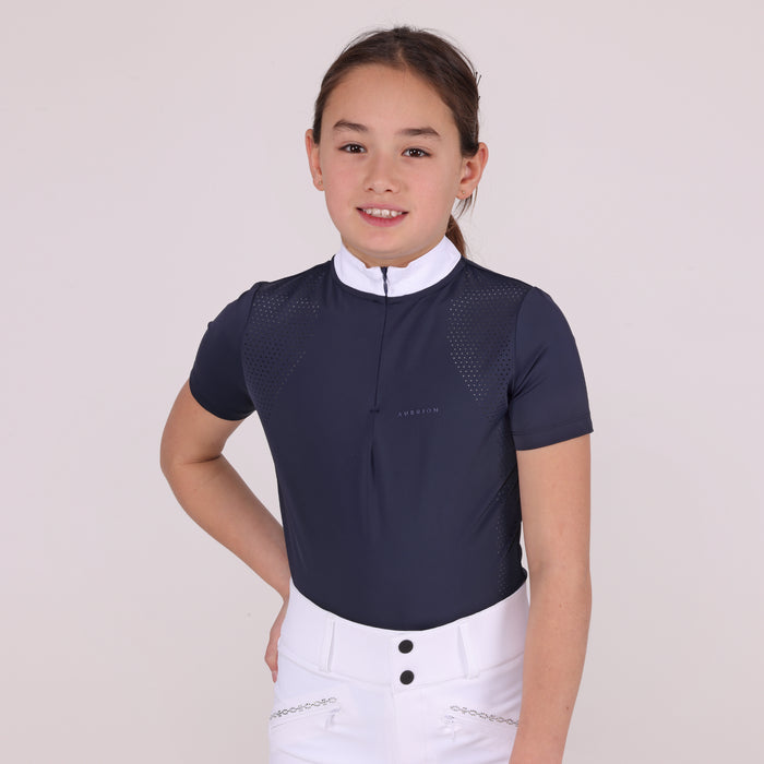 10911 - Aubrion Optima QX Show Shirt - Young Rider