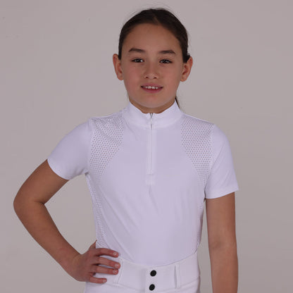 10911 - Aubrion Optima QX Show Shirt - Young Rider