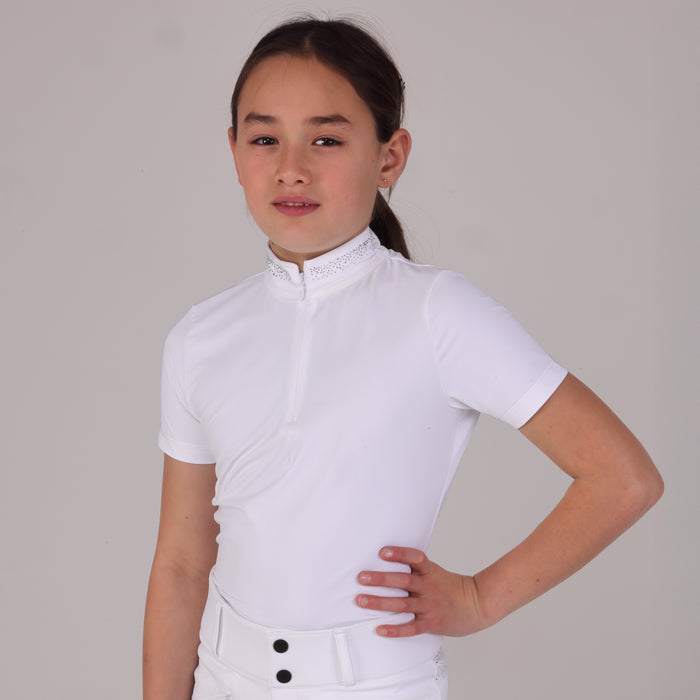 10914 - Aubrion Optima GX Show Shirt - Young Rider