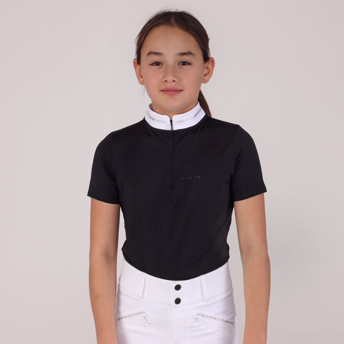 10915 - Aubrion Optima LX Show Shirt - Young Rider