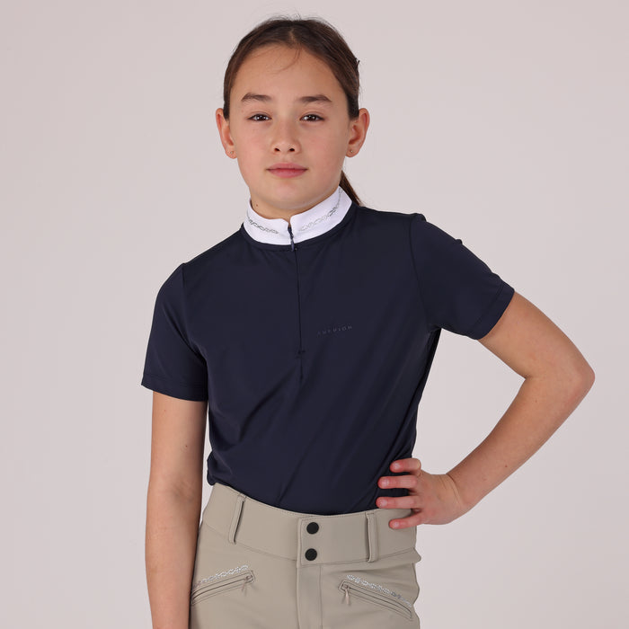 10915 - Aubrion Optima LX Show Shirt - Young Rider