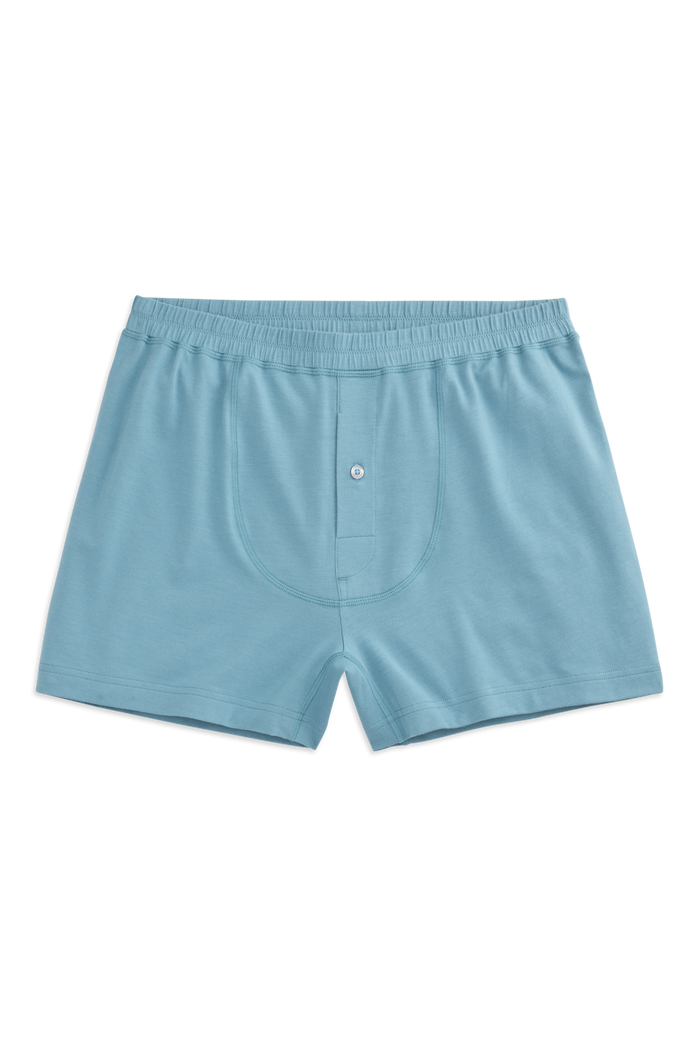 Front view of an 18-Hour Knit Boxer in Oasis