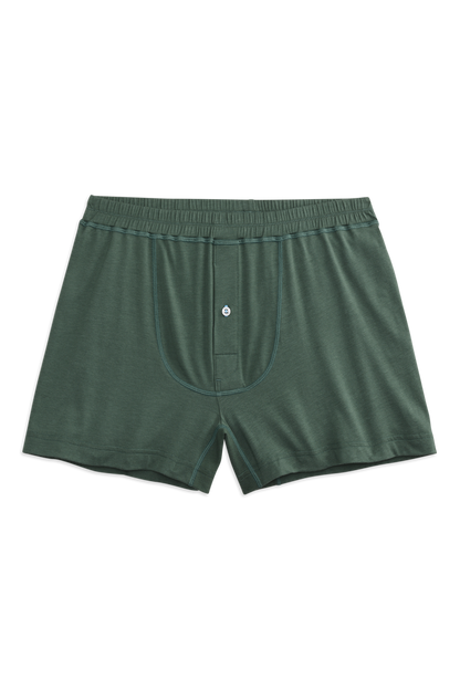 Dollar Bill | Front view of 18-Hour Jersey Knit Boxer in Dollar Bill