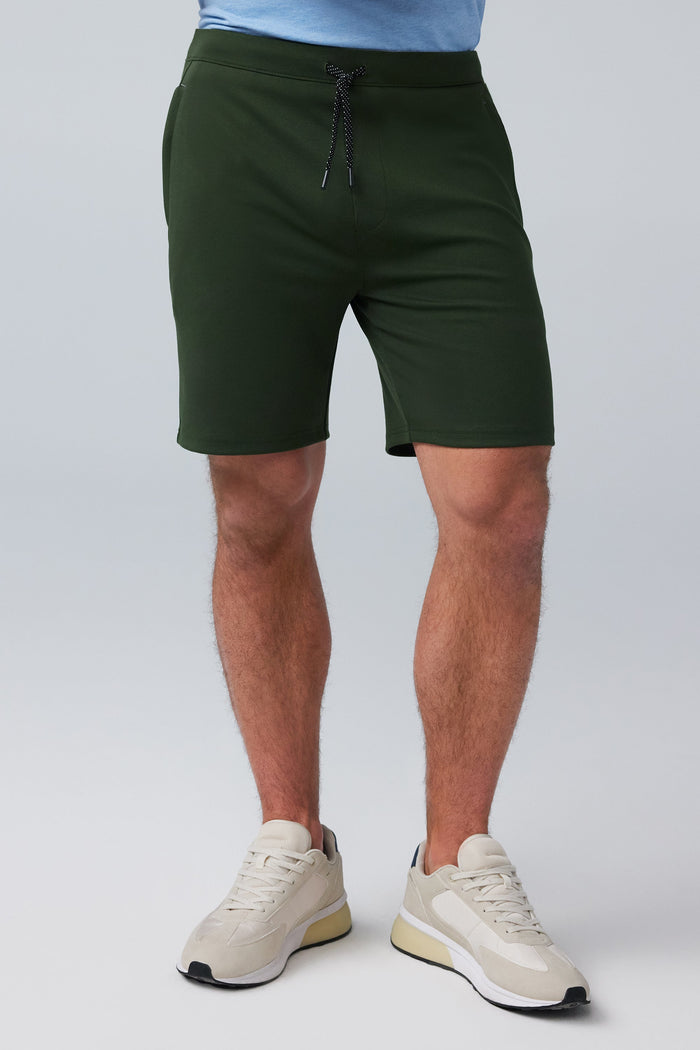 Front view of Atlas Short in Dark Forest