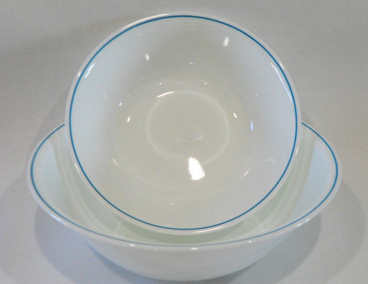 ❤️ 2-pc CORELLE BLUE HEATHER 1 & 2-Qt SERVING BOWLS Corning Expressions
