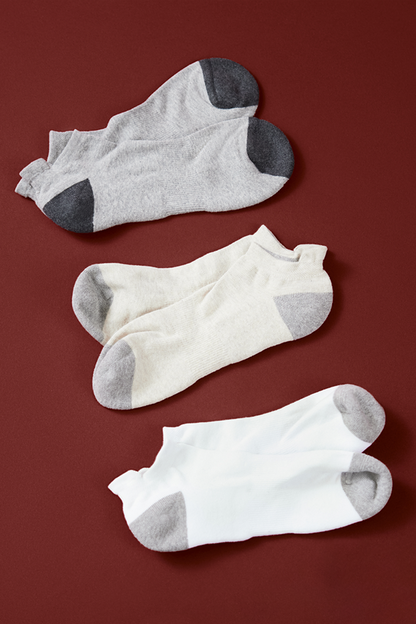 Close up view of 3-Pack Everyday Ankle Sock
