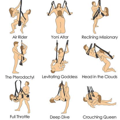 360 Spinning Sex Swing