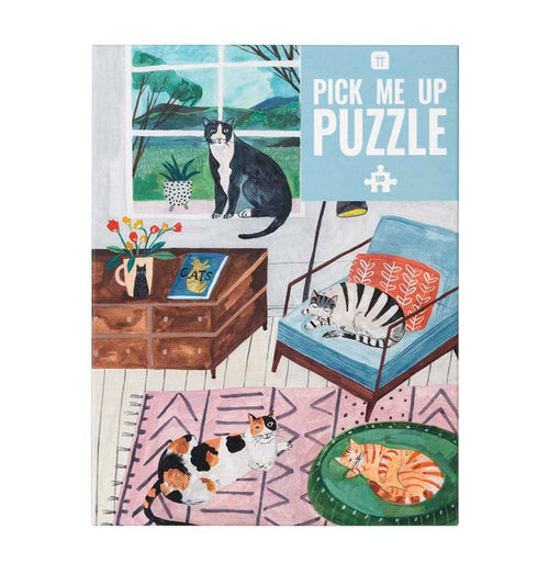 500 Piece Cat Jigsaw Puzzle and Poster