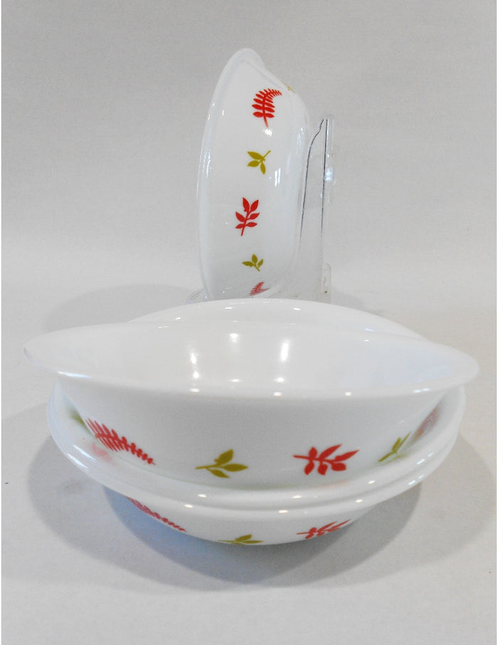 ❤️ 9-pc Corelle RAINFOREST SERVING SET Platter 1-Qt, 28-oz & 10-oz Dessert Bowls