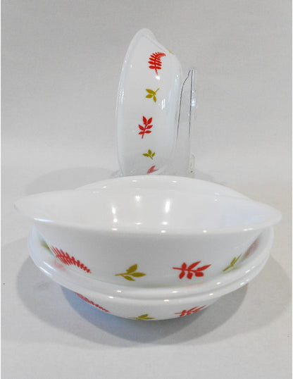 ❤️ 9-pc Corelle RAINFOREST SERVING SET Platter 1-Qt, 28-oz & 10-oz Dessert Bowls