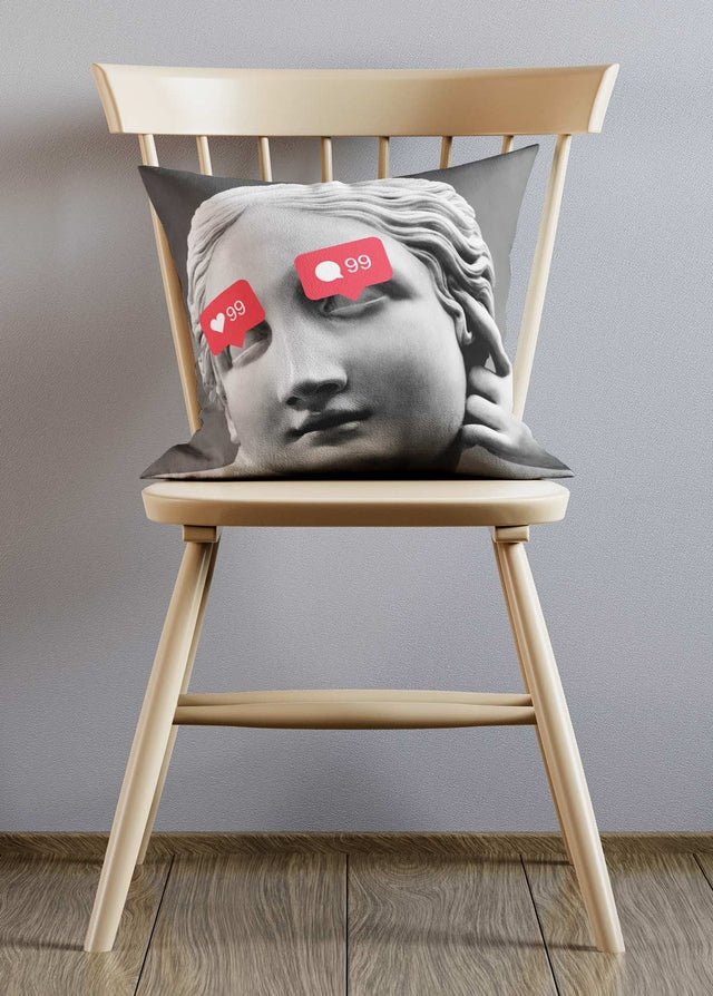 99 Problems Statue Cushion