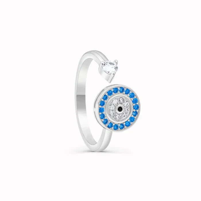 À ma fille – Bague anti-stress œil protecteur | Ajustable