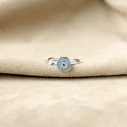 À ma fille – Bague anti-stress œil protecteur | Ajustable