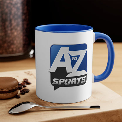A to Z Sports 11oz Accent Coffee Mug