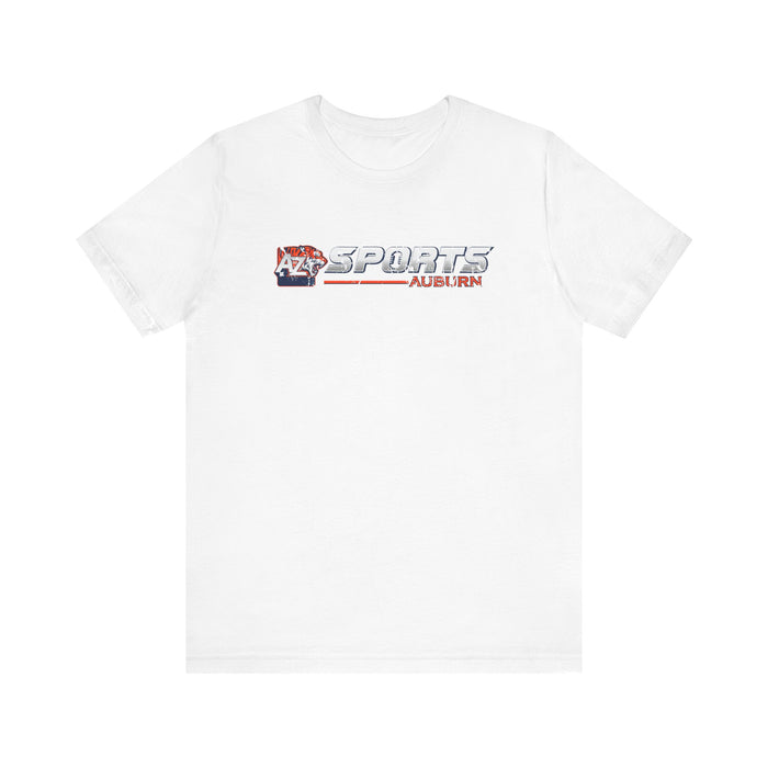 A to Z Sports Auburn Distressed Horizontal T-Shirt