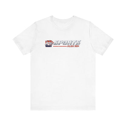 A to Z Sports Auburn Distressed Horizontal T-Shirt