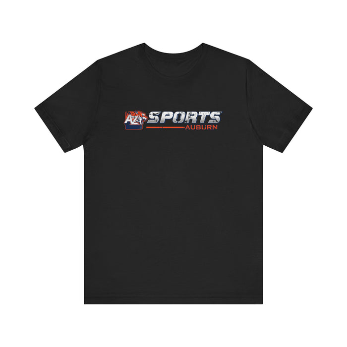 A to Z Sports Auburn Distressed Horizontal T-Shirt