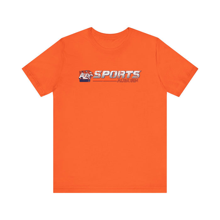 A to Z Sports Auburn Distressed Horizontal T-Shirt