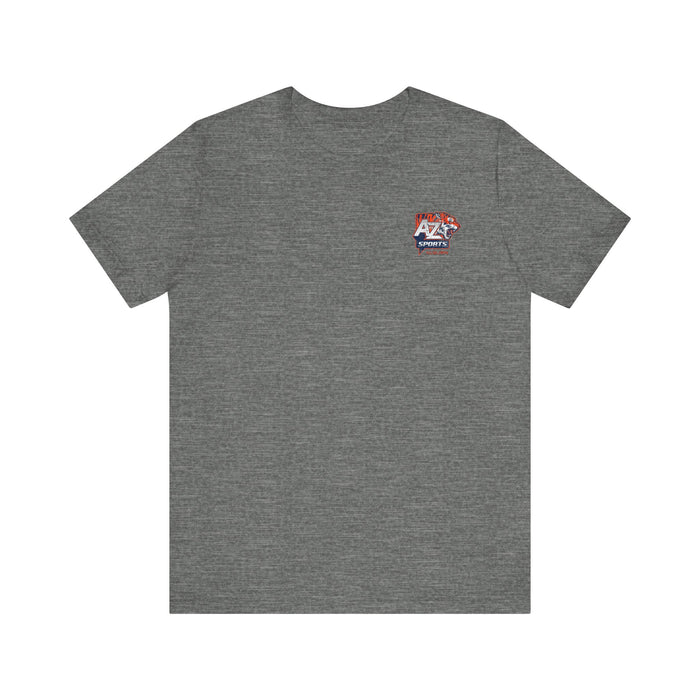 A to Z Sports Auburn Distressed Pocket T-Shirt