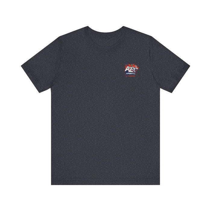 A to Z Sports Auburn Distressed Pocket T-Shirt