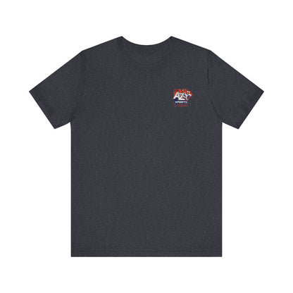 A to Z Sports Auburn Distressed Pocket T-Shirt