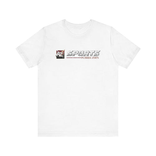 A to Z Sports Florida State Horizontal Distressed T-Shirt