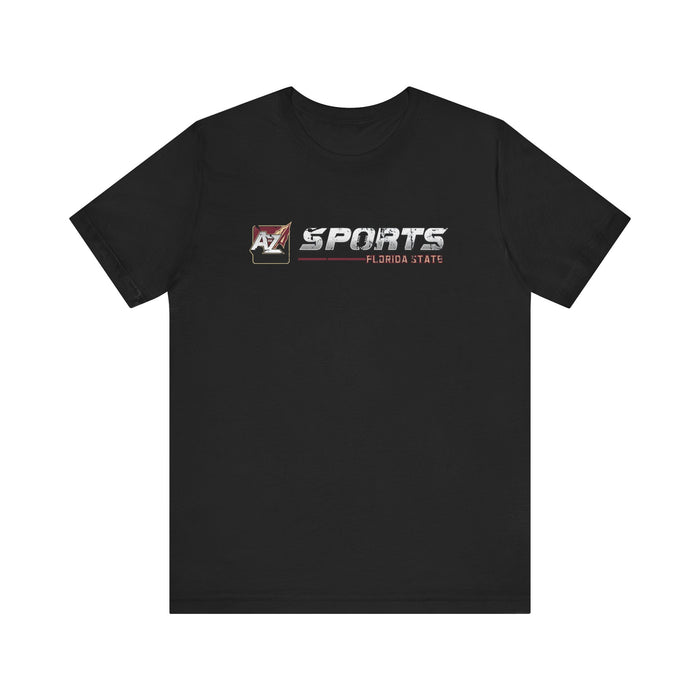 A to Z Sports Florida State Horizontal Distressed T-Shirt
