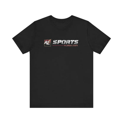 A to Z Sports Florida State Horizontal Distressed T-Shirt