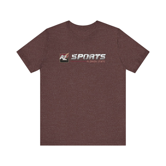 A to Z Sports Florida State Horizontal Distressed T-Shirt
