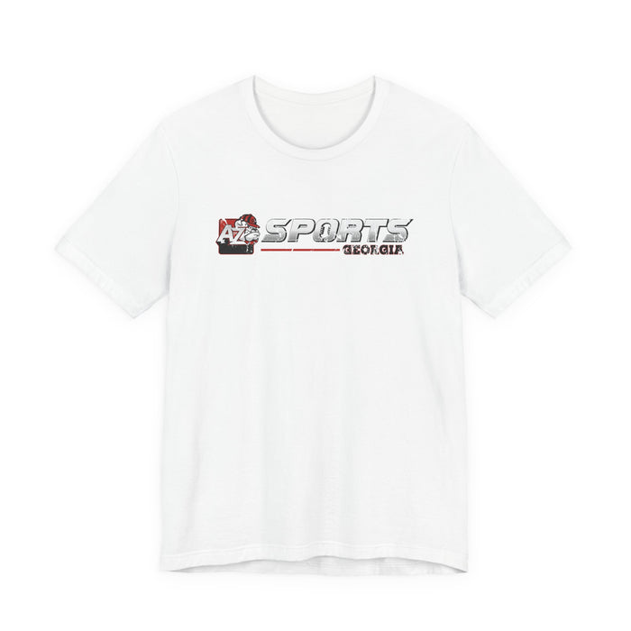A to Z Sports Georgia Distressed Horizontal T-Shirt