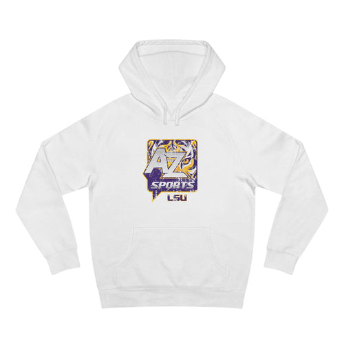 A to Z Sports LSU Distressed Hoodie