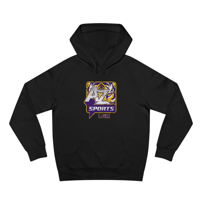 A to Z Sports LSU Distressed Hoodie