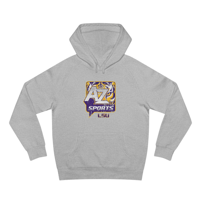 A to Z Sports LSU Distressed Hoodie