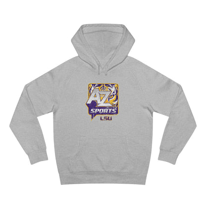 A to Z Sports LSU Distressed Hoodie