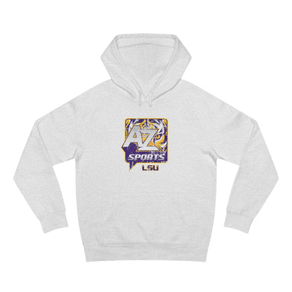 A to Z Sports LSU Distressed Hoodie