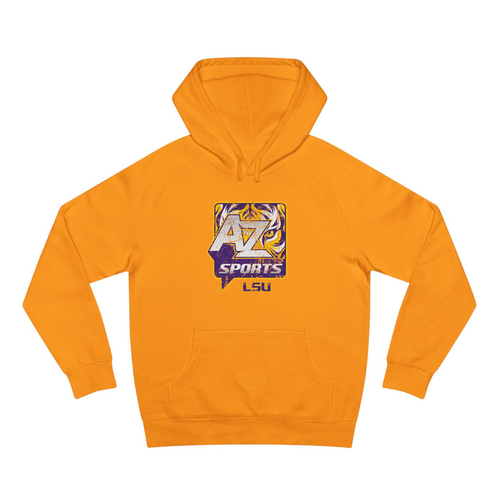 A to Z Sports LSU Distressed Hoodie