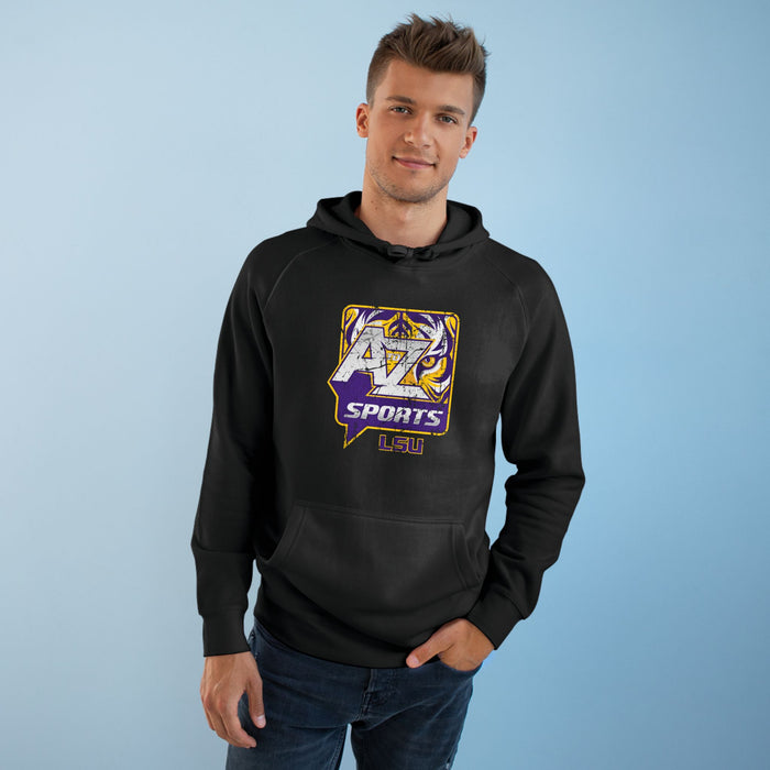 A to Z Sports LSU Distressed Hoodie
