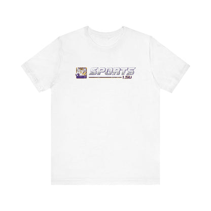 A to Z Sports LSU Distressed Horizontal T-Shirt