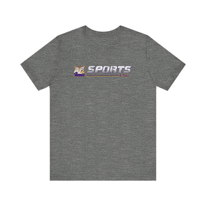 A to Z Sports LSU Distressed Horizontal T-Shirt