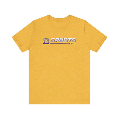 A to Z Sports LSU Distressed Horizontal T-Shirt