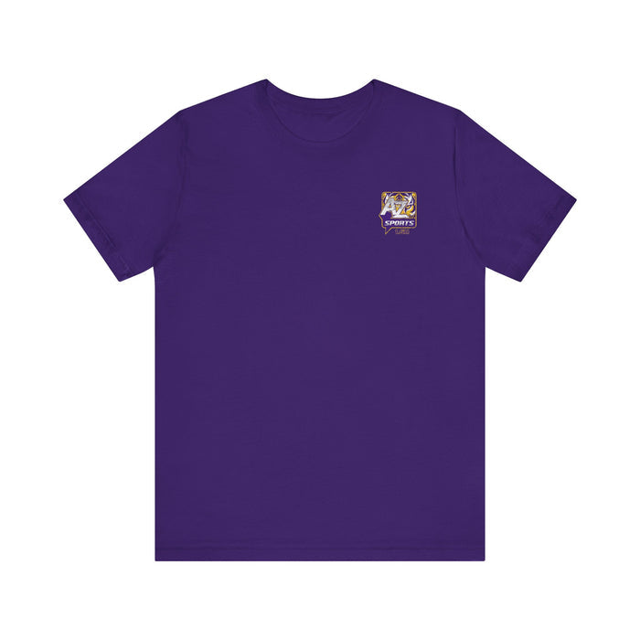 A to Z Sports LSU Distressed Pocket T-Shirt