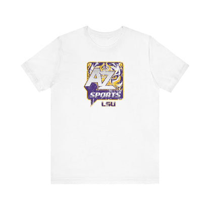 A to Z Sports LSU Distressed T-Shirt