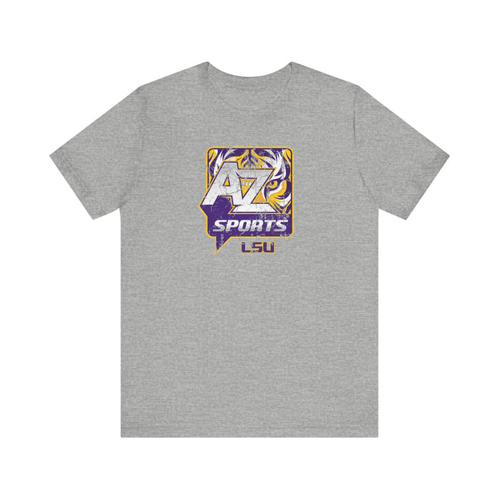 A to Z Sports LSU Distressed T-Shirt