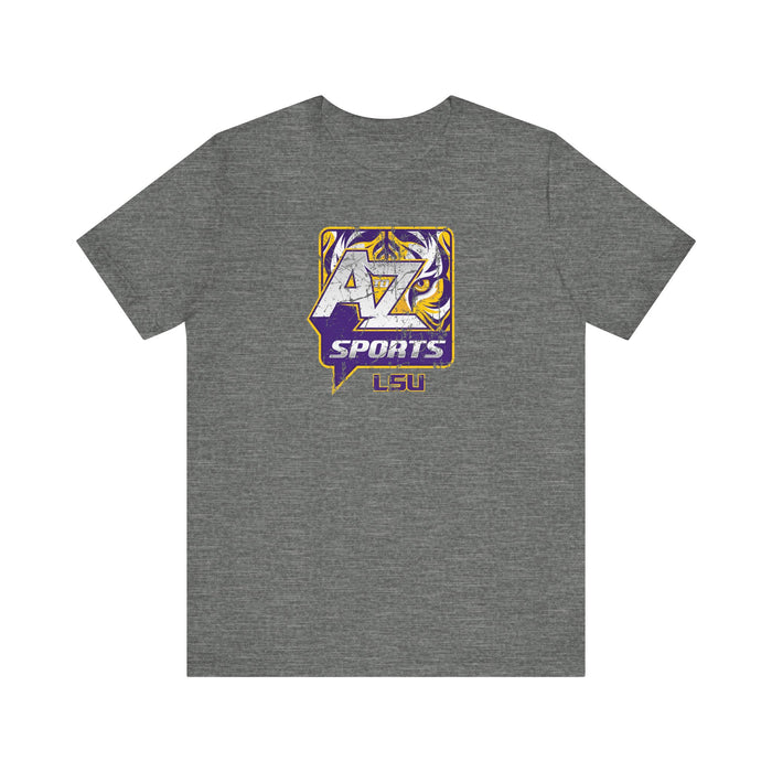 A to Z Sports LSU Distressed T-Shirt