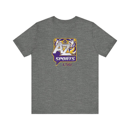 A to Z Sports LSU Distressed T-Shirt
