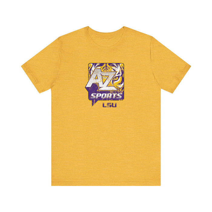 A to Z Sports LSU Distressed T-Shirt